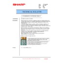Sharp MX-1800N (serv.man95) Service Manual / Technical Bulletin