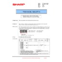 Sharp MX-2300N, MX-2700N, MX-2300G, MX-2700G, MX-2300FG, MX-2700FG (serv.man101) Service Manual / Technical Bulletin