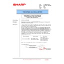 Sharp MX-2300N, MX-2700N, MX-2300G, MX-2700G, MX-2300FG, MX-2700FG (serv.man125) Service Manual / Technical Bulletin