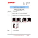 Sharp MX-2300N, MX-2700N, MX-2300G, MX-2700G, MX-2300FG, MX-2700FG (serv.man140) Service Manual / Technical Bulletin
