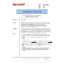 Sharp MX-2300N, MX-2700N, MX-2300G, MX-2700G, MX-2300FG, MX-2700FG (serv.man148) Service Manual / Technical Bulletin