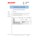 Sharp MX-2300N, MX-2700N, MX-2300G, MX-2700G, MX-2300FG, MX-2700FG (serv.man151) Service Manual / Technical Bulletin