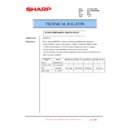 Sharp MX-2300N, MX-2700N, MX-2300G, MX-2700G, MX-2300FG, MX-2700FG (serv.man155) Service Manual / Technical Bulletin