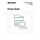 Sharp MX-2300N, MX-2700N, MX-2300G, MX-2700G, MX-2300FG, MX-2700FG (serv.man21) User Manual / Operation Manual
