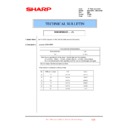 Sharp MX-2300N, MX-2700N, MX-2300G, MX-2700G, MX-2300FG, MX-2700FG (serv.man67) Service Manual / Technical Bulletin
