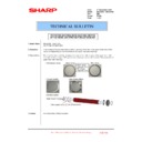 Sharp MX-2300N, MX-2700N, MX-2300G, MX-2700G, MX-2300FG, MX-2700FG (serv.man69) Service Manual / Technical Bulletin