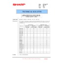 Sharp MX-2300N, MX-2700N, MX-2300G, MX-2700G, MX-2300FG, MX-2700FG (serv.man76) Service Manual / Technical Bulletin