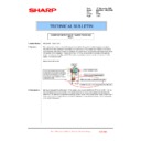 Sharp MX-2300N, MX-2700N, MX-2300G, MX-2700G, MX-2300FG, MX-2700FG (serv.man85) Service Manual / Technical Bulletin