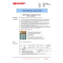 Sharp MX-2300N, MX-2700N, MX-2300G, MX-2700G, MX-2300FG, MX-2700FG (serv.man95) Service Manual / Technical Bulletin