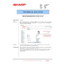 Sharp MX-2301N (serv.man52) Service Manual / Technical Bulletin