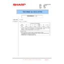 Sharp MX-2301N (serv.man57) Service Manual / Technical Bulletin