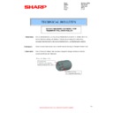 Sharp MX-2310U, MX-3111U (serv.man101) Service Manual / Technical Bulletin