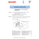 Sharp MX-2310U, MX-3111U (serv.man104) Service Manual / Technical Bulletin