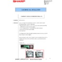 Sharp MX-2310U, MX-3111U (serv.man133) Service Manual / Technical Bulletin
