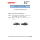Sharp MX-2310U, MX-3111U (serv.man140) Service Manual / Technical Bulletin