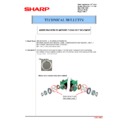 Sharp MX-2310U, MX-3111U (serv.man141) Service Manual / Technical Bulletin