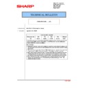 Sharp MX-2310U, MX-3111U (serv.man145) Service Manual / Technical Bulletin