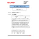 Sharp MX-2310U, MX-3111U (serv.man146) Service Manual / Technical Bulletin
