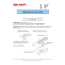 Sharp MX-2310U, MX-3111U (serv.man15) Service Manual / Specification
