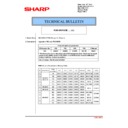 Sharp MX-2310U, MX-3111U (serv.man151) Service Manual / Technical Bulletin
