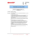 Sharp MX-2310U, MX-3111U (serv.man157) Service Manual / Technical Bulletin