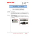Sharp MX-2310U, MX-3111U (serv.man158) Service Manual / Technical Bulletin