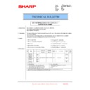Sharp MX-2310U, MX-3111U (serv.man161) Service Manual / Technical Bulletin