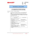 Sharp MX-2310U, MX-3111U (serv.man162) Service Manual / Technical Bulletin