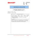 Sharp MX-2310U, MX-3111U (serv.man169) Service Manual / Technical Bulletin