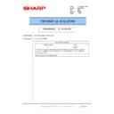 Sharp MX-2310U, MX-3111U (serv.man174) Service Manual / Technical Bulletin