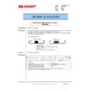 Sharp MX-2310U, MX-3111U (serv.man178) Service Manual / Technical Bulletin