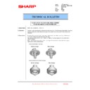Sharp MX-2310U, MX-3111U (serv.man182) Service Manual / Technical Bulletin