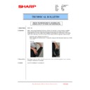 Sharp MX-2310U, MX-3111U (serv.man183) Service Manual / Technical Bulletin