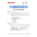 Sharp MX-2310U, MX-3111U (serv.man185) Service Manual / Technical Bulletin