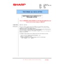 Sharp MX-2310U, MX-3111U (serv.man187) Service Manual / Technical Bulletin