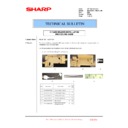 Sharp MX-2310U, MX-3111U (serv.man190) Service Manual / Technical Bulletin