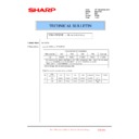 Sharp MX-2310U, MX-3111U (serv.man195) Service Manual / Technical Bulletin