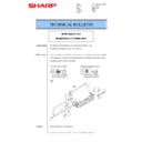 Sharp MX-2310U, MX-3111U (serv.man45) Service Manual / Technical Bulletin