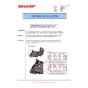 Sharp MX-2310U, MX-3111U (serv.man50) Service Manual / Technical Bulletin
