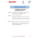 Sharp MX-2310U, MX-3111U (serv.man57) Service Manual / Technical Bulletin