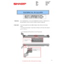 Sharp MX-2310U, MX-3111U (serv.man66) Service Manual / Technical Bulletin