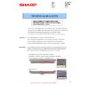 Sharp MX-2310U, MX-3111U (serv.man71) Service Manual / Technical Bulletin