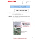 Sharp MX-2310U, MX-3111U (serv.man80) Service Manual / Technical Bulletin