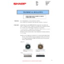 Sharp MX-2310U, MX-3111U (serv.man88) Service Manual / Technical Bulletin