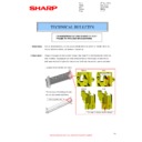 Sharp MX-2310U, MX-3111U (serv.man92) Service Manual / Technical Bulletin