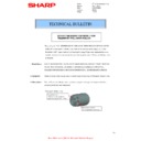 Sharp MX-2310U, MX-3111U (serv.man94) Service Manual / Technical Bulletin
