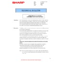 Sharp MX-2310U, MX-3111U (serv.man96) Service Manual / Technical Bulletin