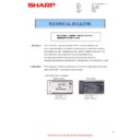 Sharp MX-2600N, MX-3100N, MX-2600G, MX-3100G (serv.man30) Service Manual / Technical Bulletin