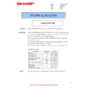 Sharp MX-2600N, MX-3100N, MX-2600G, MX-3100G (serv.man33) Service Manual / Technical Bulletin