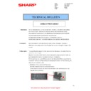 Sharp MX-2600N, MX-3100N, MX-2600G, MX-3100G (serv.man36) Service Manual / Technical Bulletin